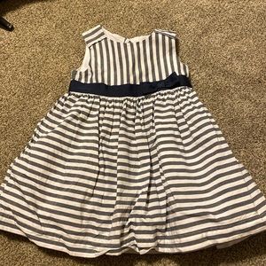 🧡 Buy 1 Get 2 Free! Blue Spring Stripe Dress